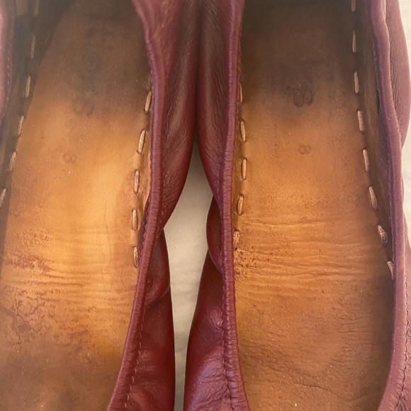 Tieks Burgundy Flats - Picture 3 of 4